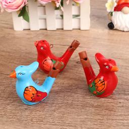 Desenho colorido Water Bird Whistle para crianças, aprendizagem precoce, brinquedo educativo infantil, instrumento musical, Bathtime Musical Toy - Image 3