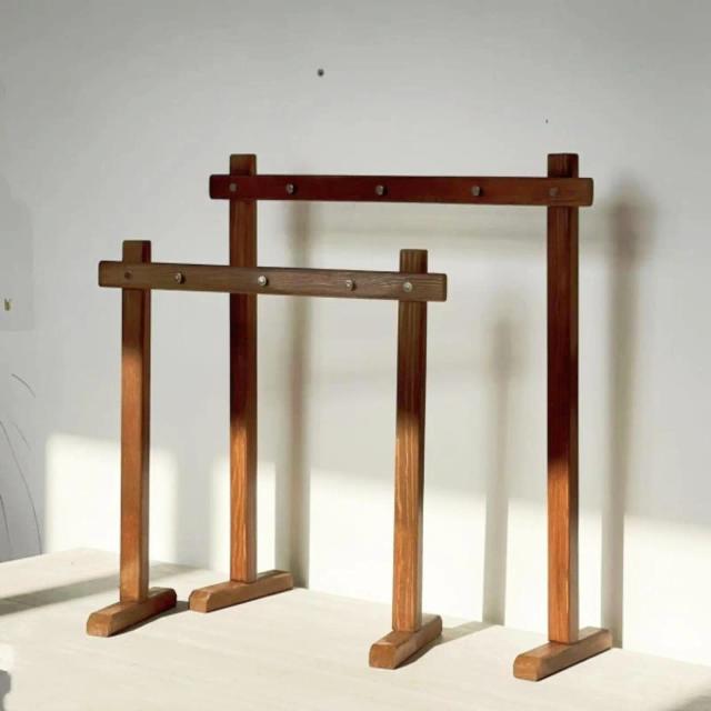 Suporte de carrilhão de vento multiuso suporte de gong rack de exibição de jóias com base para bancada de mesa ao ar livre indoor mesa de jantar sala
