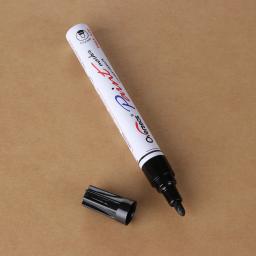 Universal impermeável permanente pintura caneta marcador, pneu de carro pneu, borracha metal madeira vidro plástico papelão e papel, 1pc - Image 4