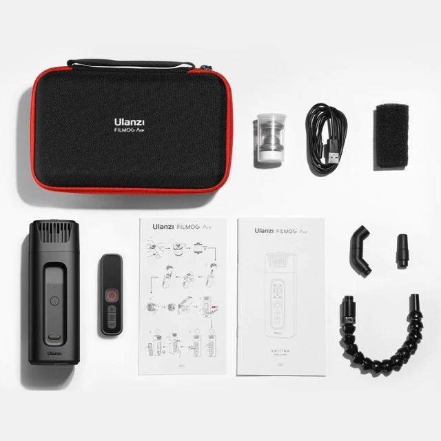 Máquina de Neve Ulanzi Ace Handheld com Controle Sem Fio - Efeitos de Fumaça para Estúdio e Palco, 40W