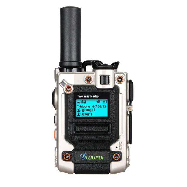 Novo Forte corpo de metal 2W Globalptt plataforma gratuita K300 Globalptt 4G Lte Poc Walkie Talkie