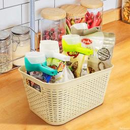 Clipe de vedação de lanche fresco mantendo selador braçadeira de plástico poupança de alimentos viagem cozinha gadgets selo despeje saco de armazenamento de alimentos clipe de tampa - Image 5
