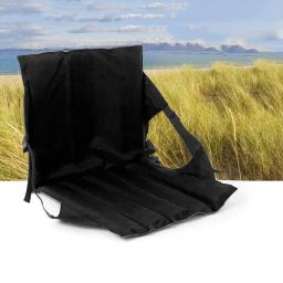 Portátil Folding Camping Chair Mat, Encosto, Almofada, Almofada, Ao Ar Livre, Jardim, Cadeiras, Piquenique, Praia Acessórios - Image 2