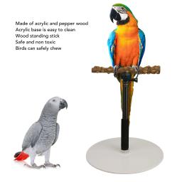 Suporte ajustável para Parrot Play, Portable Bird Perch, suporte destacável para viagens interiores e exteriores - Image 4