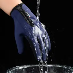 Xiaomi-Luvas térmicas de inverno para homens e mulheres, impermeáveis, à prova de vento, ao ar livre, esportes, quente, ciclismo, dedo inteiro, tela sensível ao toque - Image 3