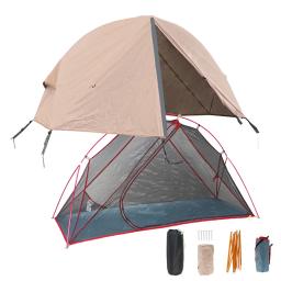 Barraca de acampamento resistente à água leve, berço para 1 pessoa, apto para exterior, camping, mochila, viajando - Image 1