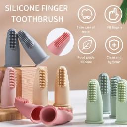 Ultra Soft Silicone Toothbrush Cover para Cão e Gato, Assistência Odontológica, Dedo Toothbrush, Ferramenta de limpeza, Acessórios - Image 2