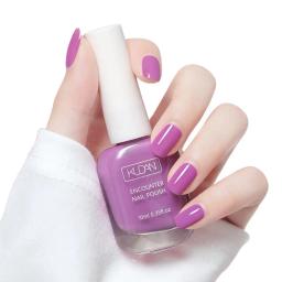 10ml cor sólida unha arte polonês assar-livre secagem rápida água-baseado gel unha polonês embeber fora cor gel suprimentos para a beleza - Image 5