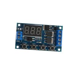 Ciclo Temporizador Delay Relé Módulo de Controle, LED Digital Time Delay Switch, Dual MOS, DC 5V-36V, 12 V, 24V - Image 4