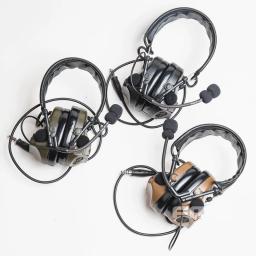 Tactical ComTac III Dual Com Redução de Ruído Headset, fone de ouvido para TCA, TRI, HARRIS, PRC-152, PRC-148, Walkie Talkie Radio - Image 6
