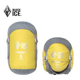Saco de armazenamento saco de compressão de gelo preto ultraleve para baixo saco de dormir coisas saco s/m/l para mochila caminhadas acampamento blackice - Image 4