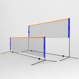 150/86cm altura ajustável quadro de tênis com net 3.1/4.1m formação náilon net para badminton voleibol futebol pickleball praia - Image 1