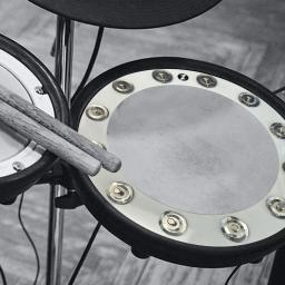 Snare Drum Efeito Bell com 12 Single Row Bells, clara e nítida som, instrumento musical, bumbo tamborim, acessório do tambor, DIY, 35cm - Image 4