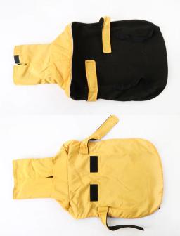 Jaqueta impermeável de colarinho alto ajustável, Impermeável quente de lã, Roupa para cães média e grande, Galgo italiano, Inverno - Image 5