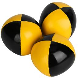 PU Thud Malabarismo Bolas Set, Palhaço Jogando, Malabarismo, Iniciante, Circuito, Toy Fun Outdoor, Crianças Brinquedos Interativos, 3pcs - Image 1