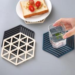 4/6 pçs silicone prato de secagem esteira multifuncional resistente ao calor utensílios de mesa máquina de lavar louça pia para acessórios de cozinha montanha-russa - Image 3