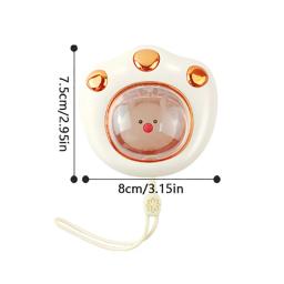 Aquecedor de mão mini reutilizável USB recarregável, aquecimento rápido, pata bonito do gato, pacote de aquecimento instantâneo, inverno frio, 1pc - Image 6