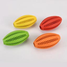 Cão de Borracha Natural Mastigar Brinquedo, Limpeza Dente, Bola de Tratar, Extra Resistente, Interativo, Elasticidade, Produtos Pet, 9cm - Image 3