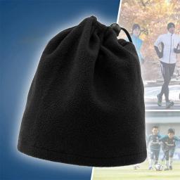 Luvas de treinamento de futebol infantil, cachecol com pescoço quente, chapéu, esportes ao ar livre, conjunto 3 peças - Image 3