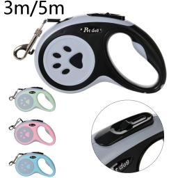 Retrátil automática Pet Leash, adequado para cães pequenos e médios, gatos, ao ar livre, caminhadas, cachorro, chihuahua, pug suprimentos, 3m, 5m - Image 1