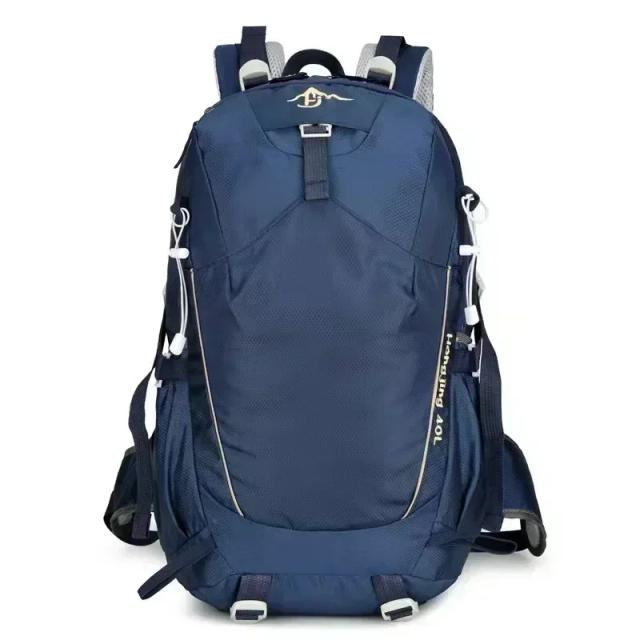 Mochila Masculina e Feminina para Acampamento e Ciclismo, 40L, À Prova d'Água, Leve e Versátil com Capa Protetora
