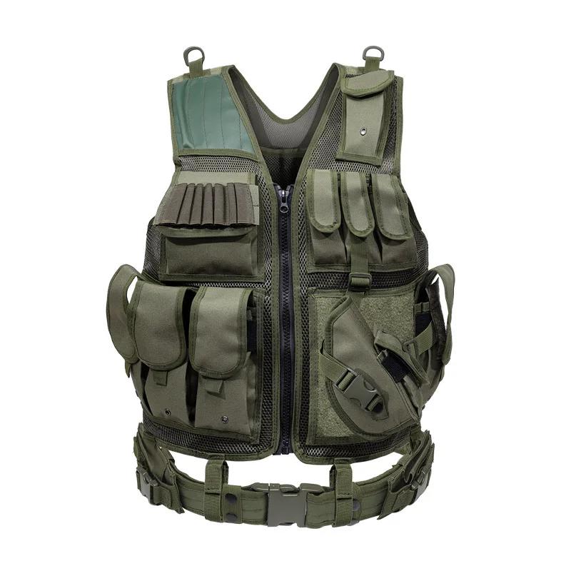Colete Militar Tático Respirável, Jaqueta do Exército, Segurança, Caça, Ao ar livre, Jogo CS, Air Gun, Terno de Treinamento - Image 1