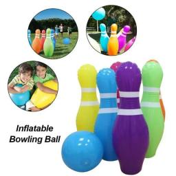 Crianças brinquedos pvc inflável bola de boliche conjunto estudante esportes ao ar livre brinquedos empresa reunião anual equipe construção bar jogos adereços - Image 2