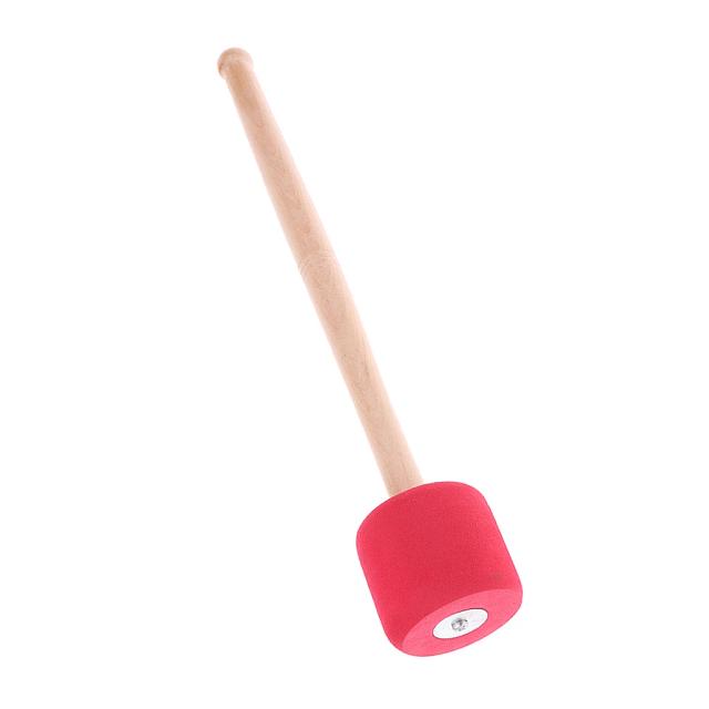 Percussão de Espuma com Cabo de Madeira - Bastões para Bumbo e Acessórios Musicais Essentials