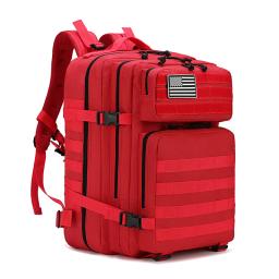 Mochila tática militar para homens, bolsa de exército, caça MOLLE, GYM, EDC Outdoor Caminhada Mochila, 45-50L - Image 2