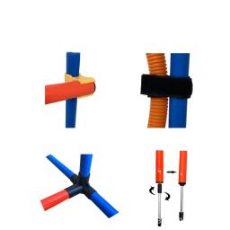 Equipamento portátil da agilidade do cão, Pet Training Equipment, Cães Jumping Tool, Estaca de corrida ao ar livre, Sports Sports Poles - Image 4