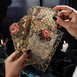 Série Gothic Romance Scrapbooking, Material de Decoração, Papel Perfeito para Colagem, Artesanato de Jornal, Suprimentos DIY, 10 peças por pacote - Image 1