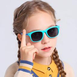 Óculos de sol não polarizados para crianças, óculos de sol flexíveis, óculos UV, ao ar livre, crianças, menino, menina, verão - Image 2
