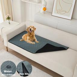Tapete de fraldas absorvente para animais de estimação, Tapete universal para cães e gatos, lavável e reutilizável, antiderrapante, almofadas para dormir, todas as estações - Image 1