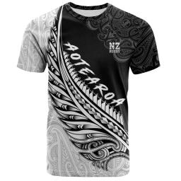 Camiseta masculina de rugby impressa em 3D da Nova Zelândia, Havaí Summit, verão casual esportes e fitness manga curta roupas soltas - Image 4