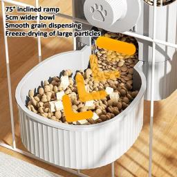 Alimentador automático do animal de estimação com o distribuidor esperto destacável da água, grande capacidade, alimento do gato e do cão, distribuidor do Kibble - Image 6