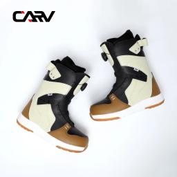 Sapatos de snowboard CARV para homens e mulheres, equipamento de esqui adulto, bota de desgaste rápido, fivela de fio BOA, 23-24 modelos - Image 3