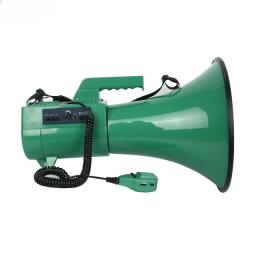 Altifalantes recarregáveis do megafone com sirene, 100 watts - Image 5