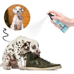 Não mastigar spray amargo para animais de estimação, parar de mastigar, morder, lamber, móveis, uso interior e exterior, Pet Behavior - Image 6