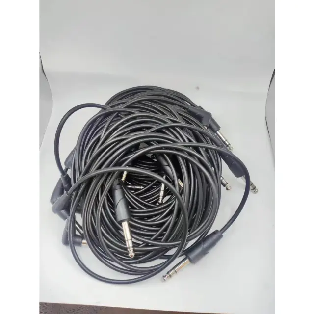 Kit de Cabos Snake para Bateria Eletrônica 12, Compatível com Yamaha DTX Versão Original 2.0 e Outros Módulos