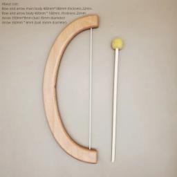 Madeira arco e flecha tiro jogo para crianças, brinquedos interiores, adereços - Image 3