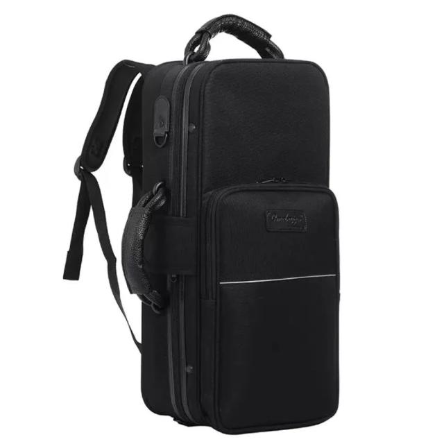 Mochila Impermeável para Trompete com Alça Cruzada - Estojo Duro em Nylon 1200D, Cor Preta