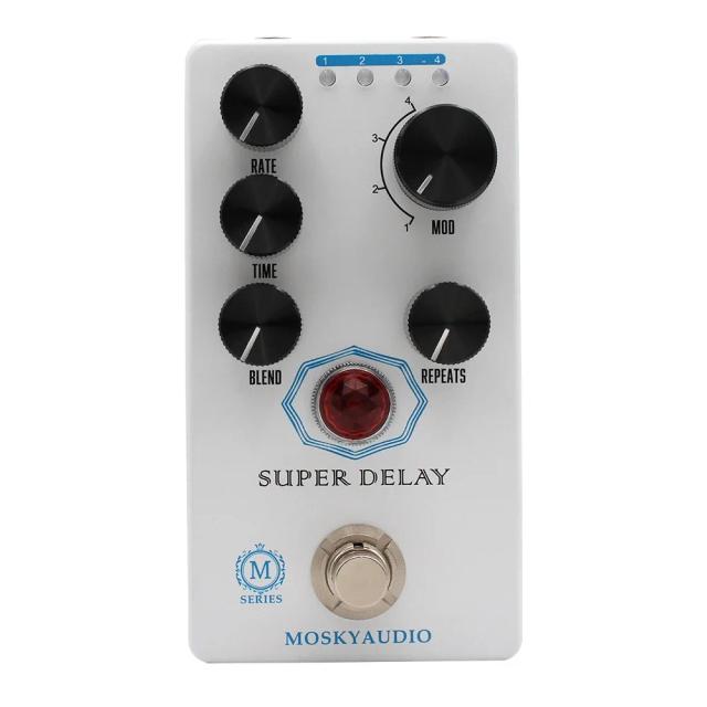 Pedal de Efeito Mosky Rei Rat Fuzz: Distorção e Overdrive para Guitarra