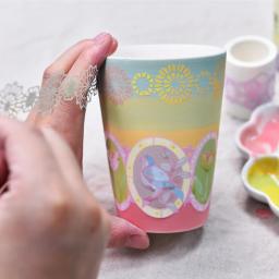 Cerâmica pintura de papel texturizado adesivos pintura para colorir auxiliar criativo diy cerâmica pigmento em branco impressão ferramenta para colorir - Image 3