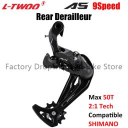 LTWOO-Desviador Traseiro para Bicicleta de Montanha, Cassete MTB, Gaiola De Fibra De Carbono, 9V, 10V, 11V, 12V, 13 Speed, A5, A7, AX, AT13, 42T, 52T - Image 6