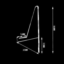 Clear Acrílico Display Stand, Show Holder Case para Moedas, basquetebol, futebol, Star Playing, Graded Card, Slab Triangle - Image 5