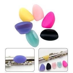 Silicone Flauta Mão Resto para Iniciantes, Dedo Protect Sleeve, Localizador Peças de Manutenção, Novato Musical Performance, 1Pc - Image 2