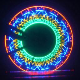 32led diy bicicleta luz colorida roda falou luz ciclismo pneu lâmpada de sinal acessórios da bicicleta - Image 4