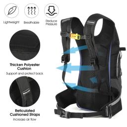 Bicicleta OCIDENTAL-Ultraleve Ciclismo Hidratação Mochila, Grande Capacidade, Bolsa De Água De Bicicleta, MTB, Road Bike, Caminhadas, Escalada, 16L - Image 6