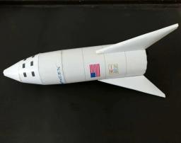 35cm starship falcon foguete modelo de papel diy ciência popular manual classe estéreo origami brinquedo - Image 3