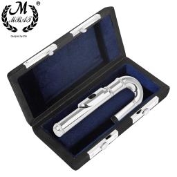 M MBAT-Flauta cabeça caso, Bent pescoço caso, couro organizador, madeira maciça, resistente à pressão, peças de instrumentos musicais, acessórios - Image 1